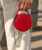 کیف گرد miu miu