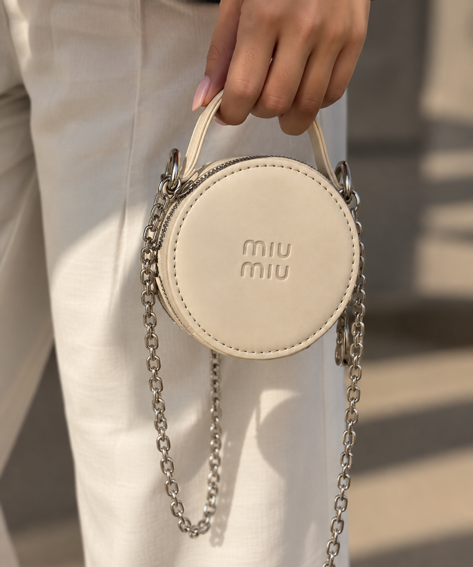 کیف گرد miu miu